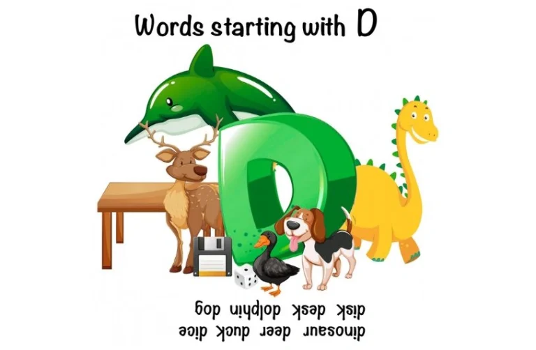 Complete D Words Collection: Animals, Food, Science and More words that start with d