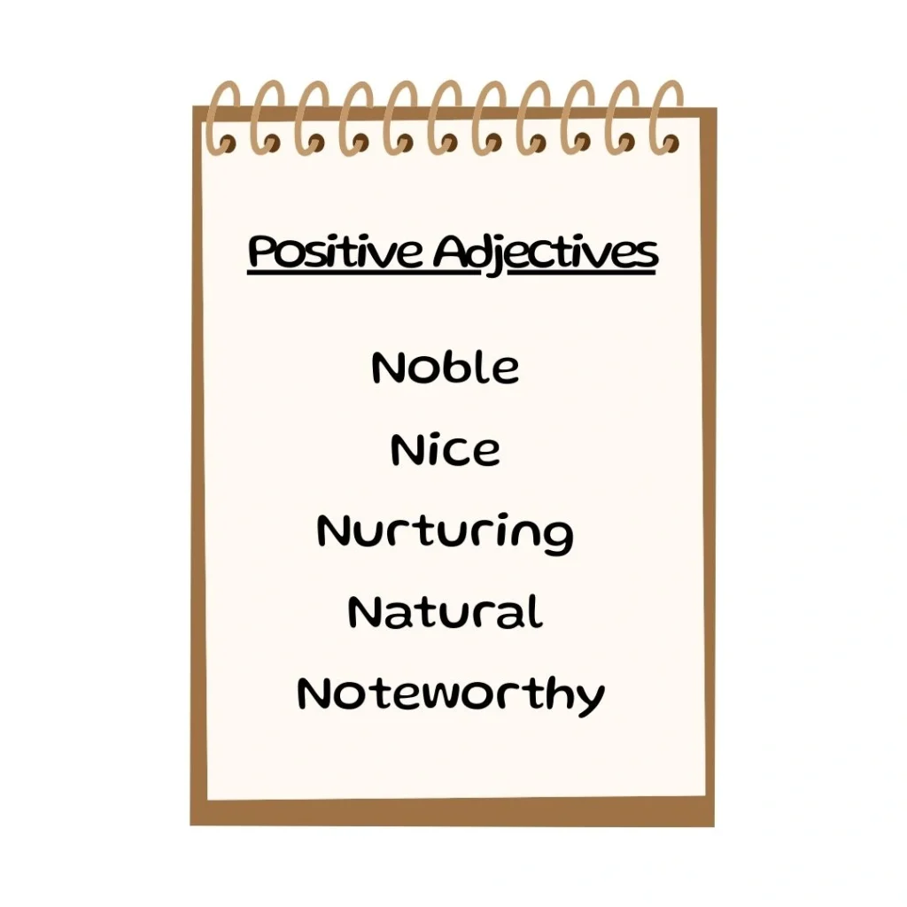 Positive Adjectives That Start With N