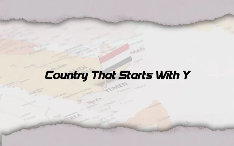 The Only Country That Starts With Y: 25 Amazing Yemen Facts You Need to Know Country That Starts With Y