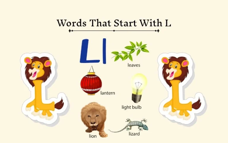 Words That Start With L