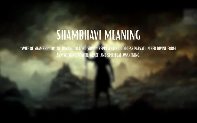 Shambhavi Meaning in Hindi
